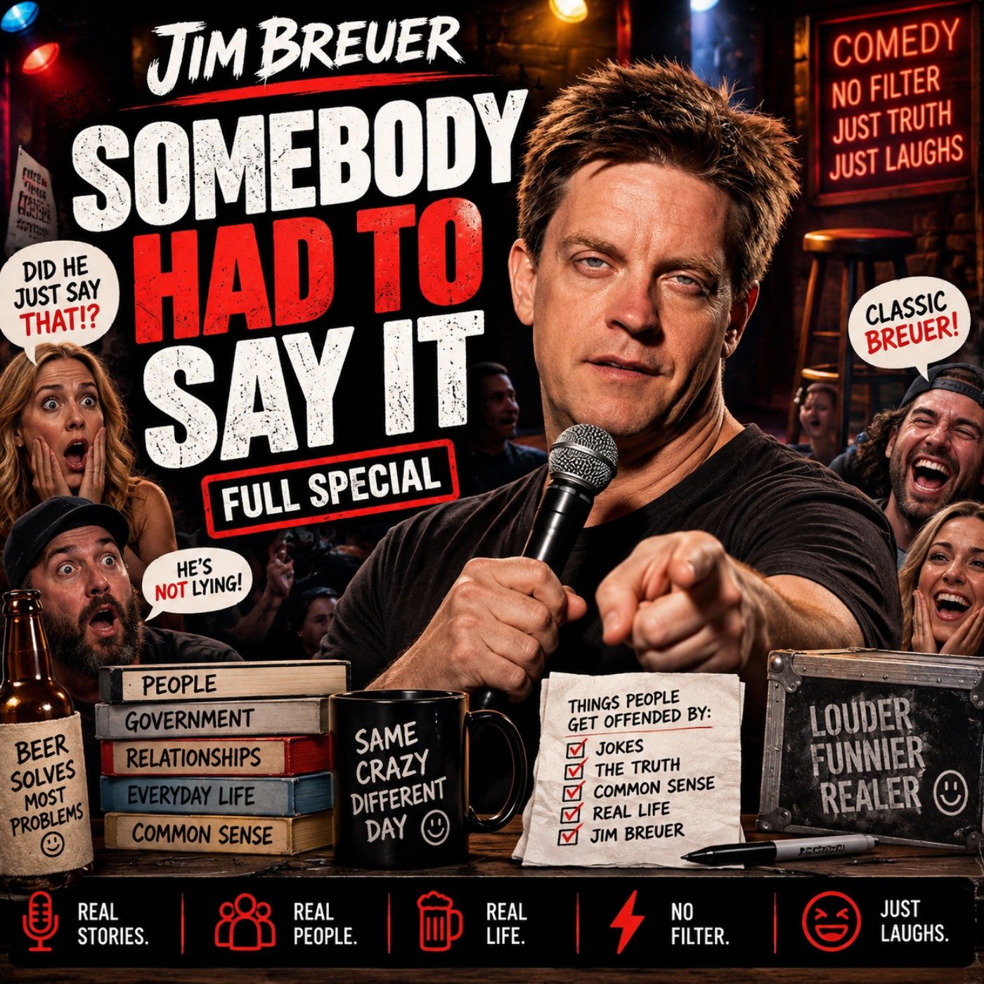 Jim Breuer – Somebody Had To Say It Full Special (Stand-up Comedy) episode artwork