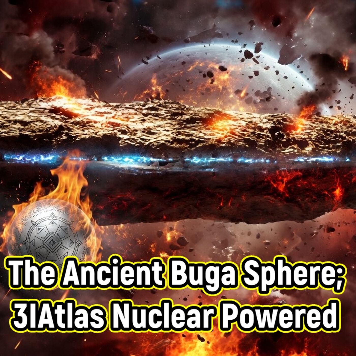 The Ancient Buga Sphere; 3IAtlas Nuclear Powered