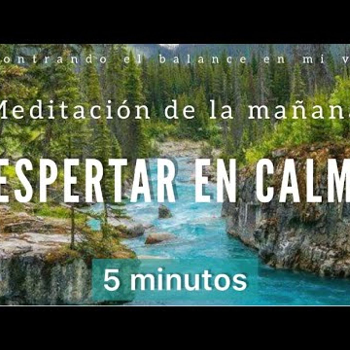 24. Meditación de la mañana DESPERTAR en CALMA ☀️🦋🍃 - 5 minutos MINDFULNESS