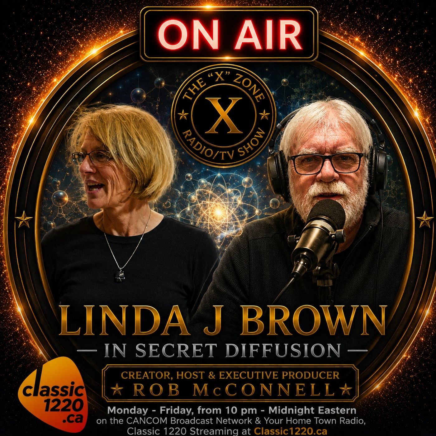 Rob McConnell Interviews - LINDA J BROWN - In Secret Diffusion