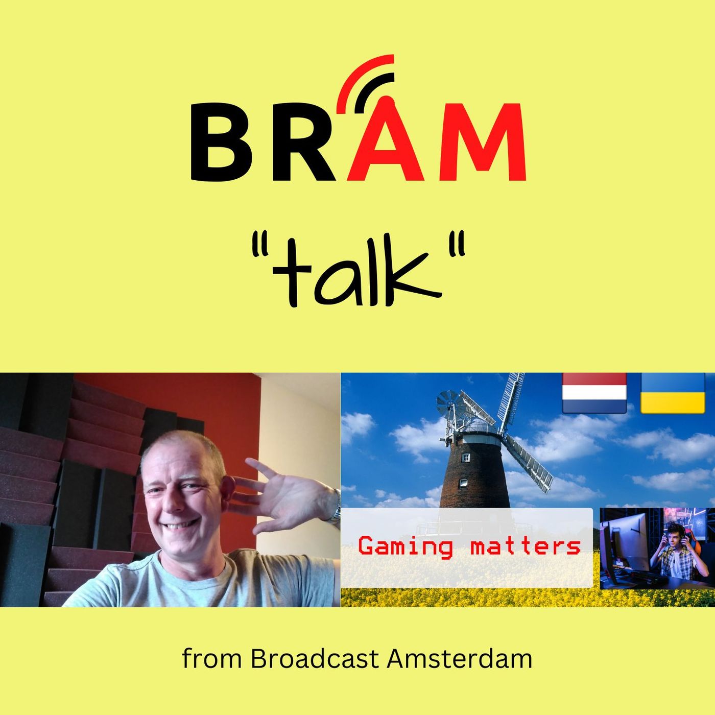 Two young gamers. One in NL, one in a war zone. — BRAM talk cover