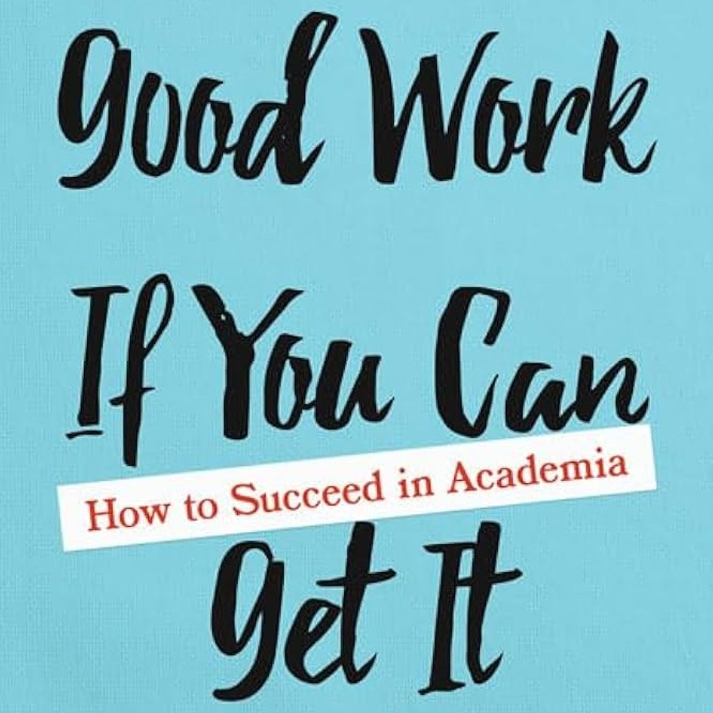 Good Work If You Can Get It: How to Succeed in Academia