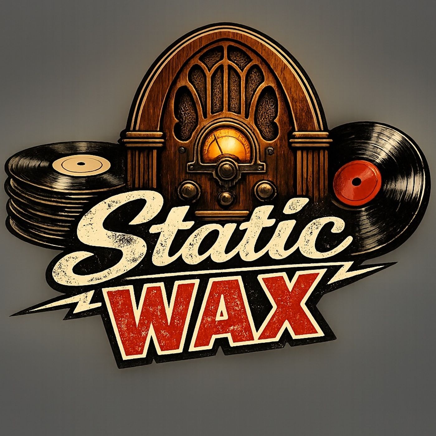 Introducing... STATIC WAX! — Retro Radio: Old Time Radio in the Dark cover