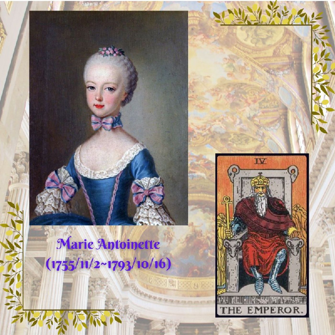 Ep643 - Diane's Tarot Diary: 我的塔羅日記🌹名人塔羅對局•瑪麗安東尼與路易十六-2 episode artwork