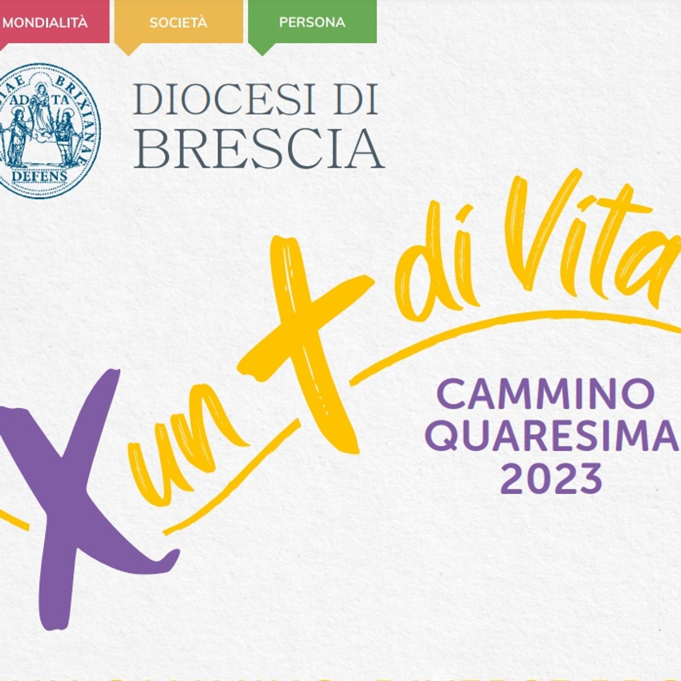 X 1 + di Vita - Sussidio per la Quaresima: intervista a Suor Enza Frignani  - 14 febbraio 2023 episode artwork