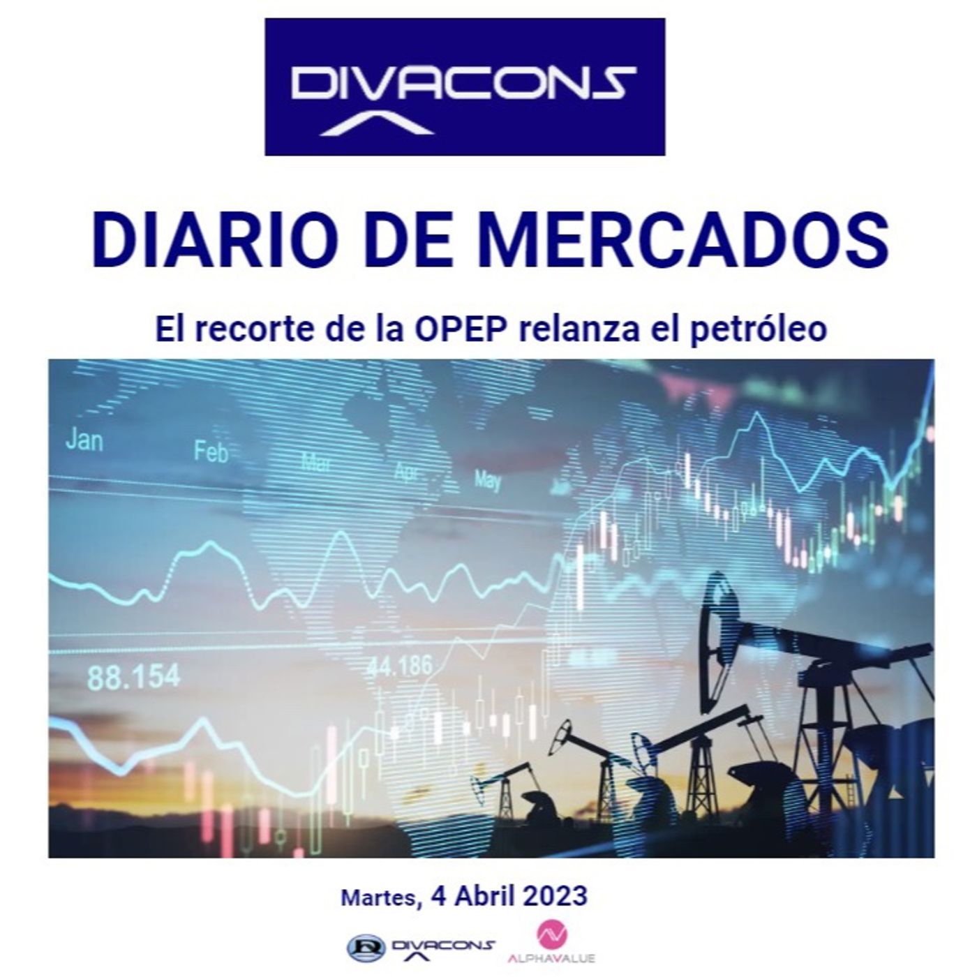 PODCAST DIARIO DE MERCADOS Martes 4 Abril episode artwork
