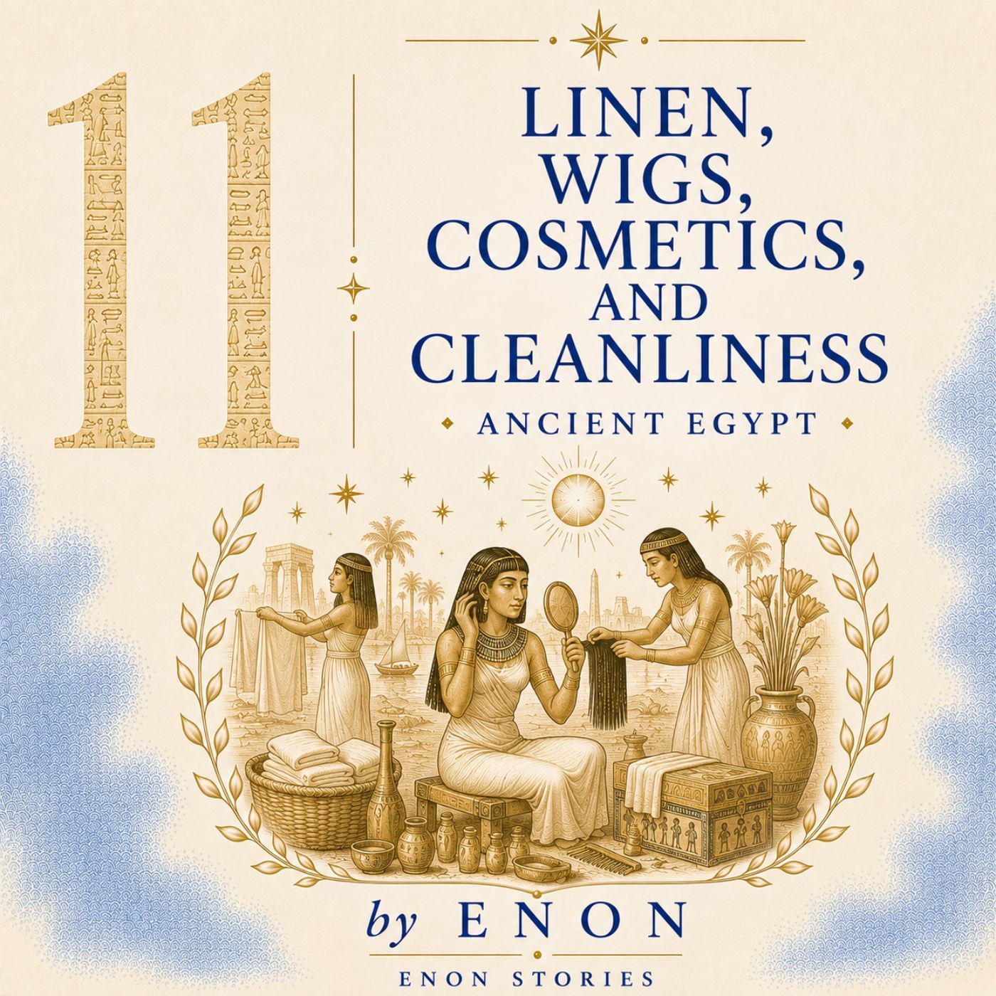 Ancient Egypt - LINEN, WIGS, COSMETICS, AND CLEANLINESS