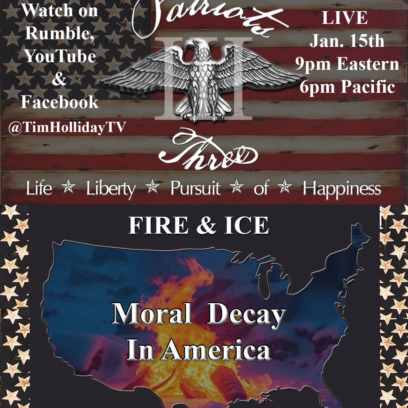 1-15-2026 Fire and Ice: Moral Decay In America episode artwork