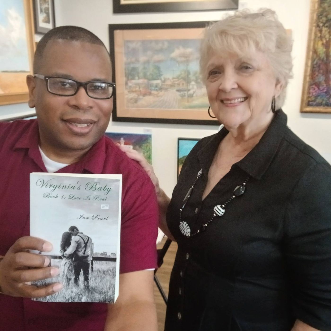 Author Ina Pearl discusses VIRGINIA'S BABY on Conversations LIVE ~ #MississippiAuthor #bookchat #authorchat episode artwork