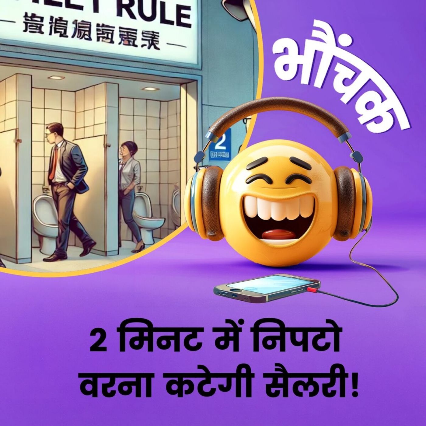 यहां की टॉयलेट ज्यादा रुके तो भरना होगा जुर्माना | भौंचक