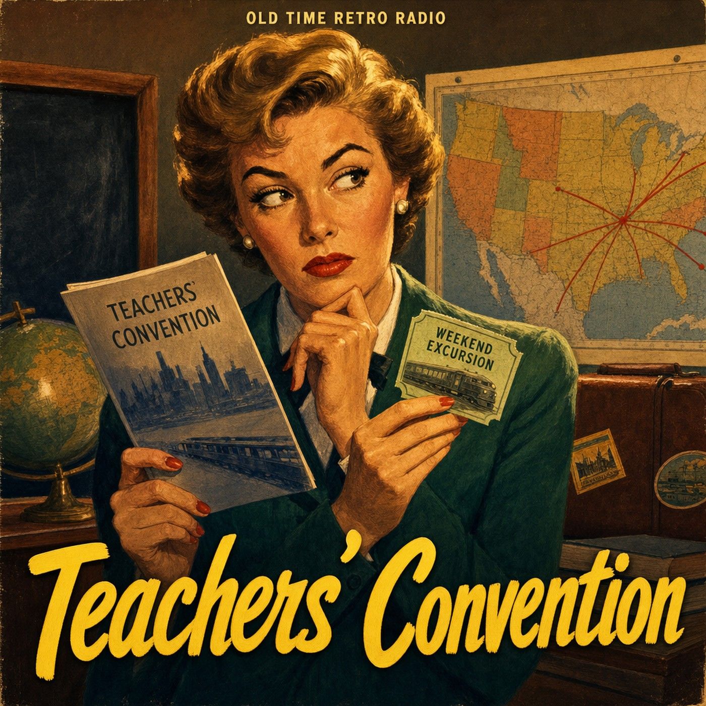 Our Miss Brooks - "Teachers' Convention" (Old Time Radio, 1950)