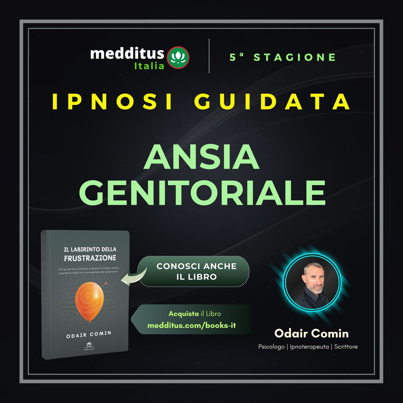 109 | Ipnosi Guidata per l’Ansia Genitoriale | Odair Comin