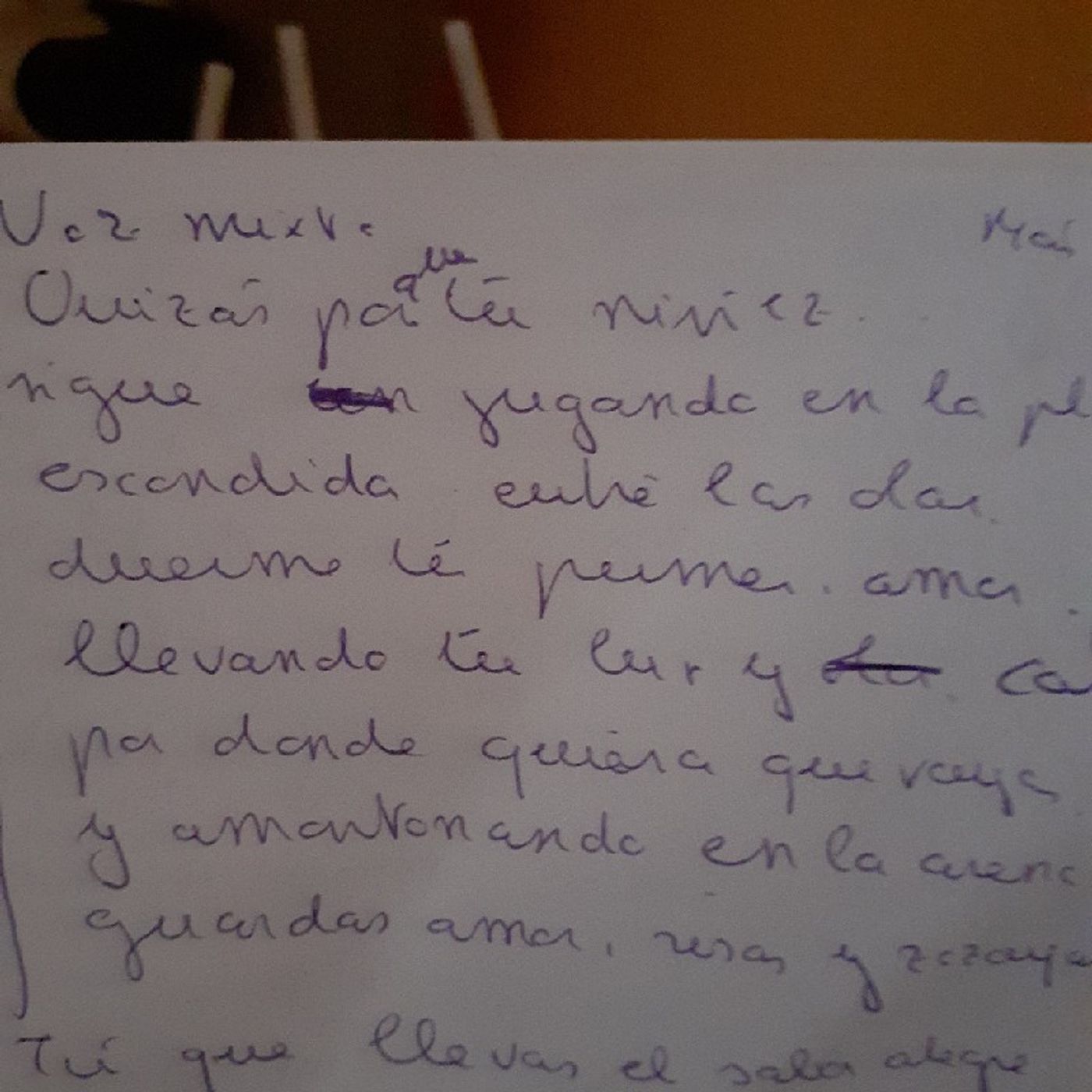 Pistas de Ana Jose
