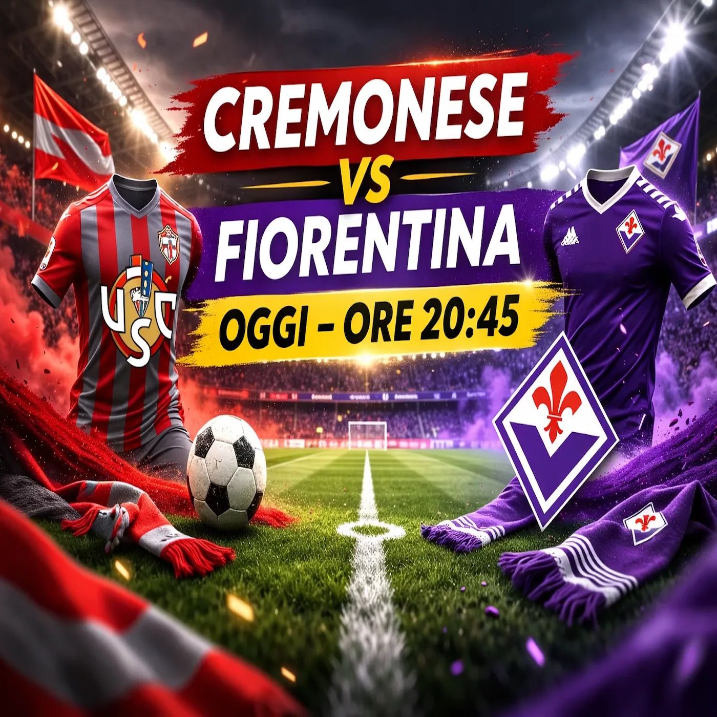 Cremonese-Fiorentina oggi: probabili formazioni e dove vederla episode artwork