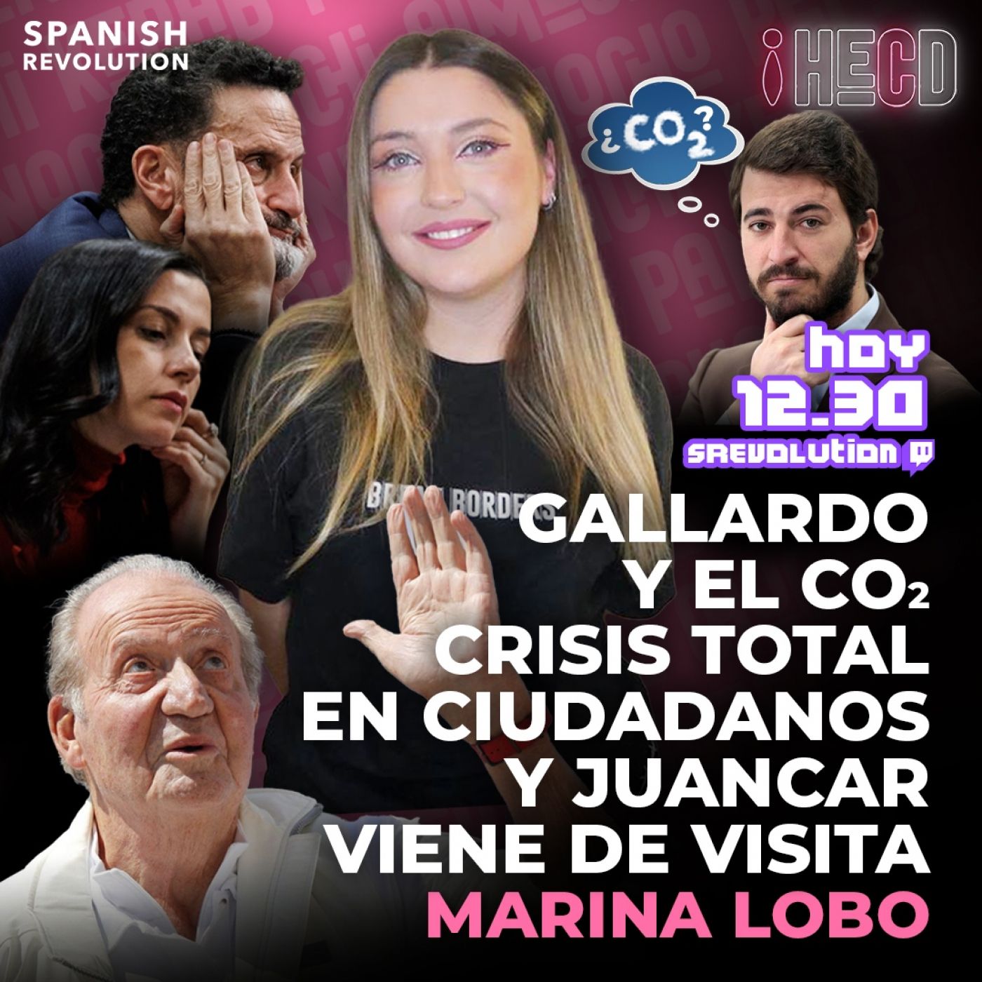 HECD! 241 - Gañordo y el negacionismo + Borbón News + La extinción de Ciudadanos+ TONGORTEOO