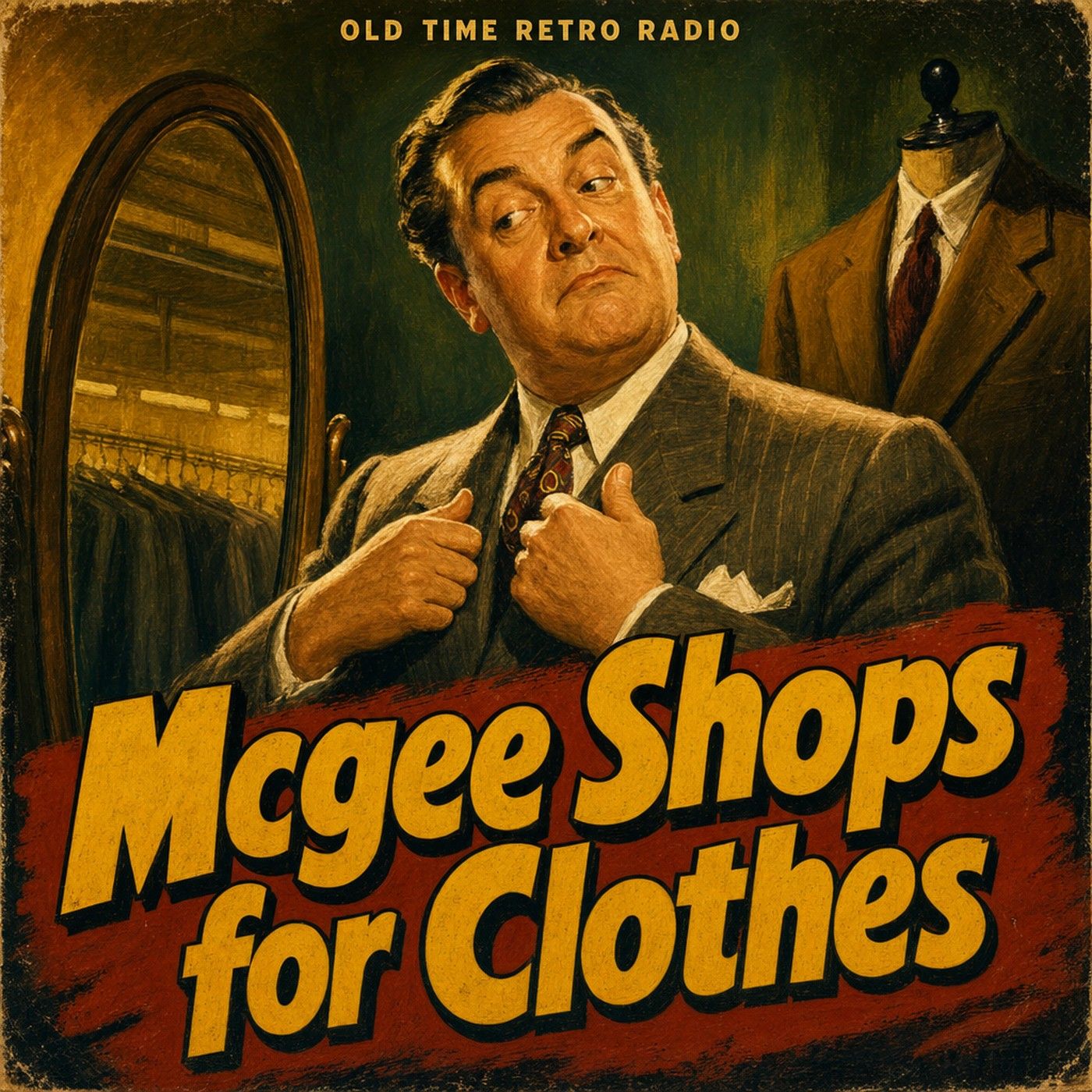 Fibber McGee and Molly - "Mcgee Shops for Clothes" (Old Time Radio, 1936)