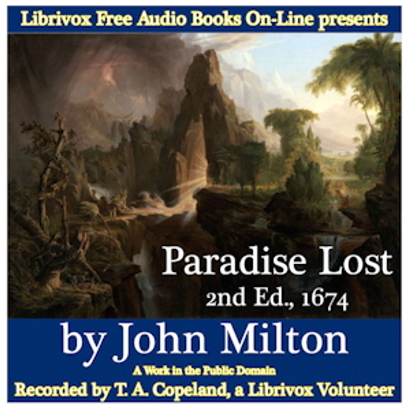 John Milton - The Paradise Lost cover art