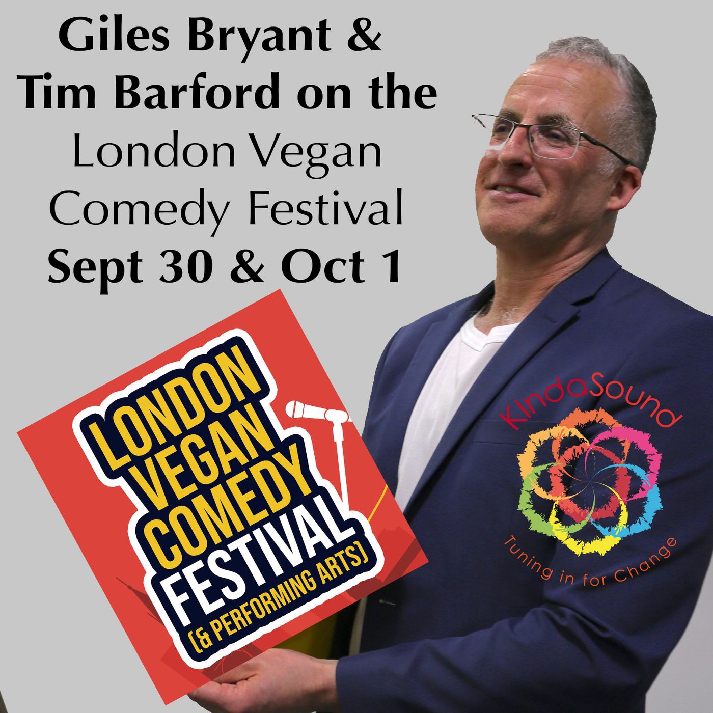 London Vegan Comedy Festival | VegFest Founder Tim Barford on Awakening with Giles Bryant