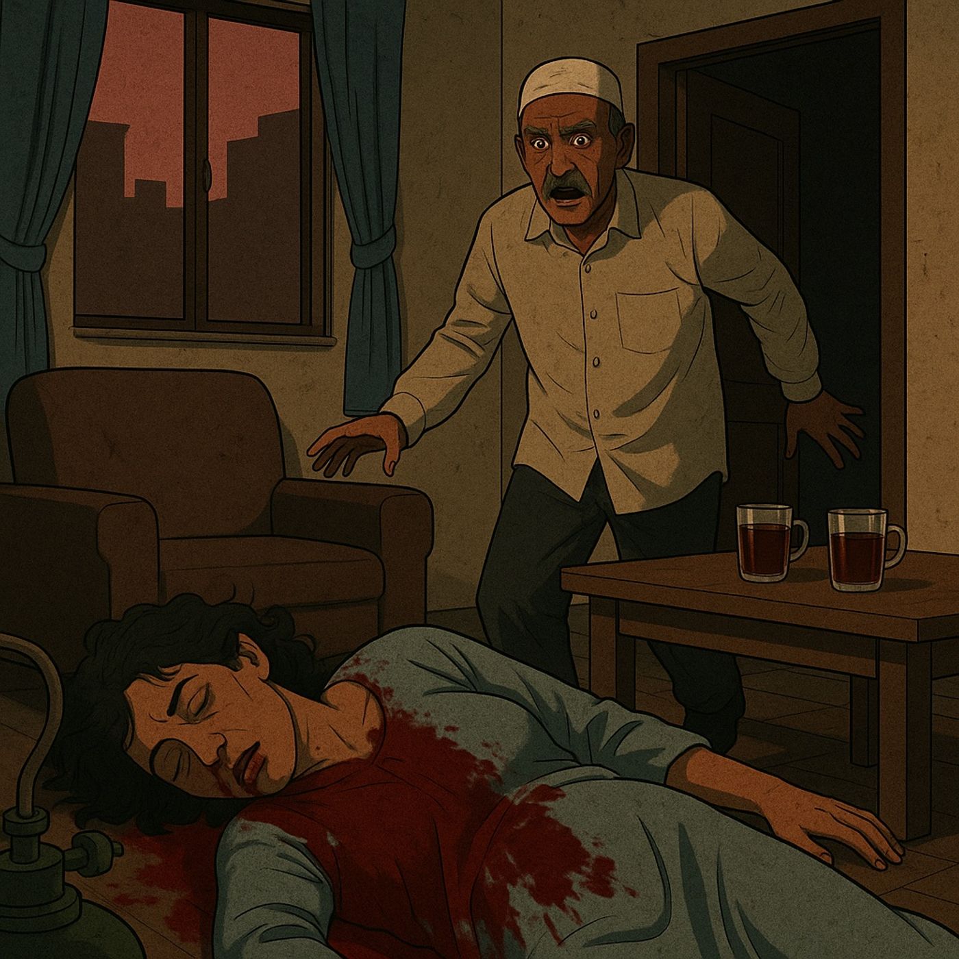 The Blue Veil Betrayal: How "Al-Qadira" Used Kinship and Gas to Cover a Cairo Murder episode artwork