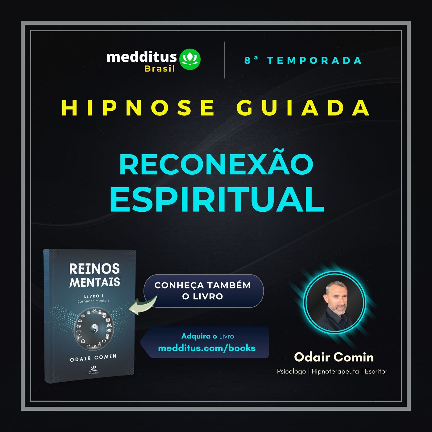 346 | Hipnose para Reconexão Espiritual | Odair Comin