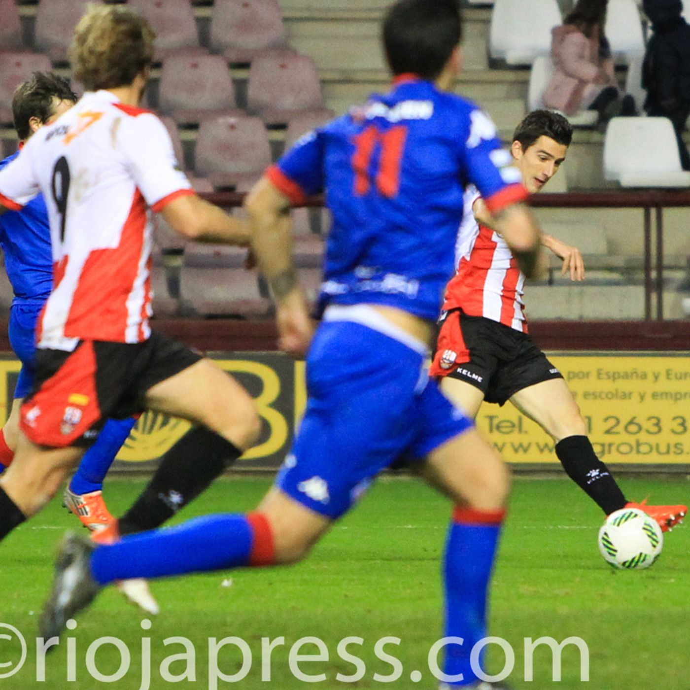 Gol en Las Gaunas