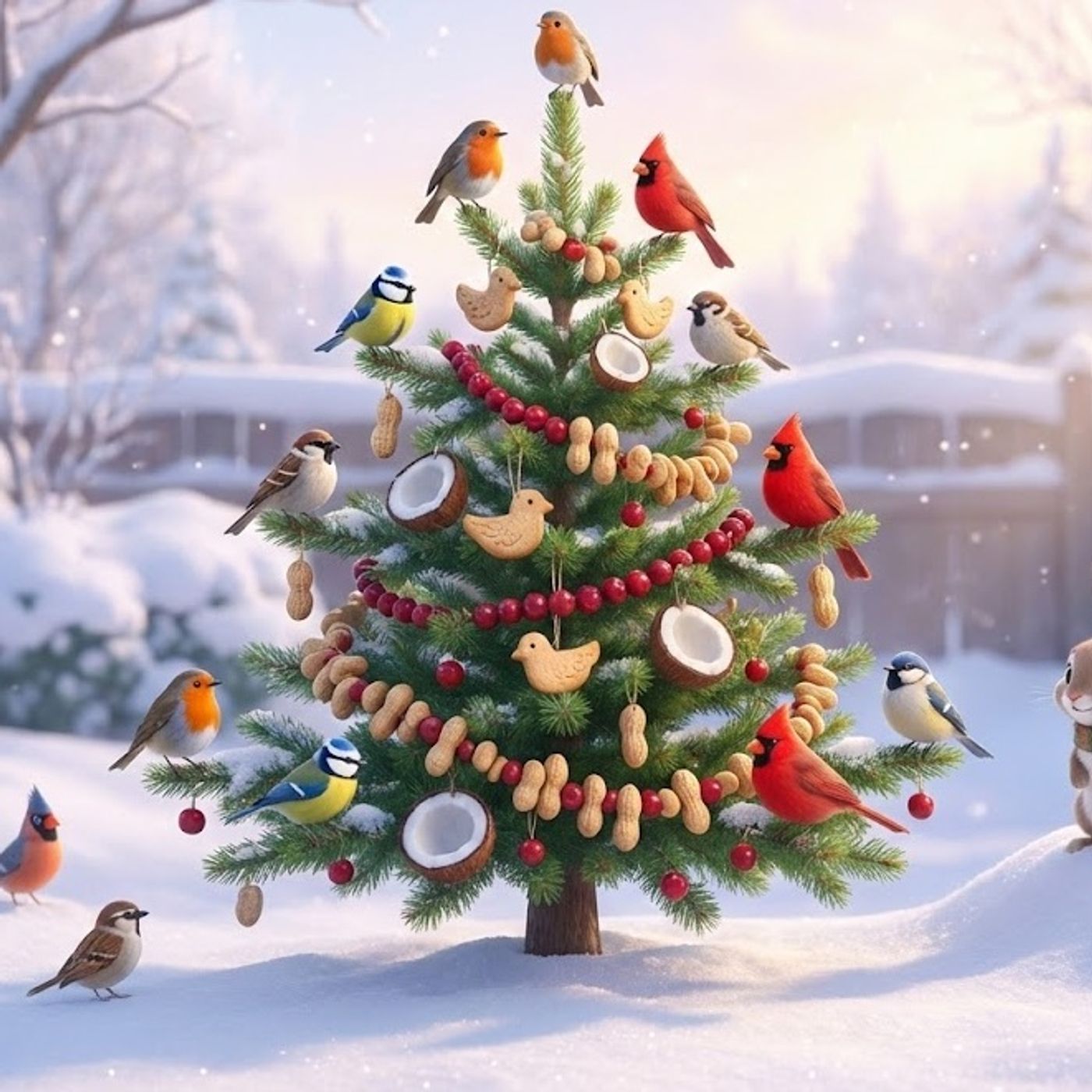 El Arbolito que tenía miedo a la Navidad 🐦 Cuento Corto 🌲 Audiocuentos