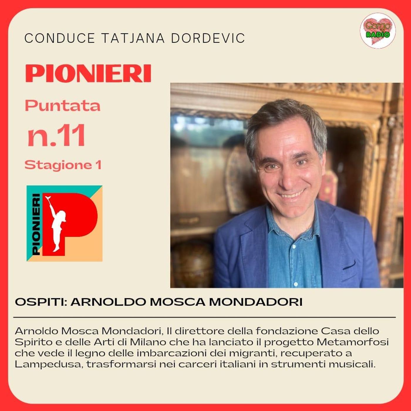 Intervista a Arnoldo Mosca Mondadori, ideatore del progetto Metamorfosi episode artwork