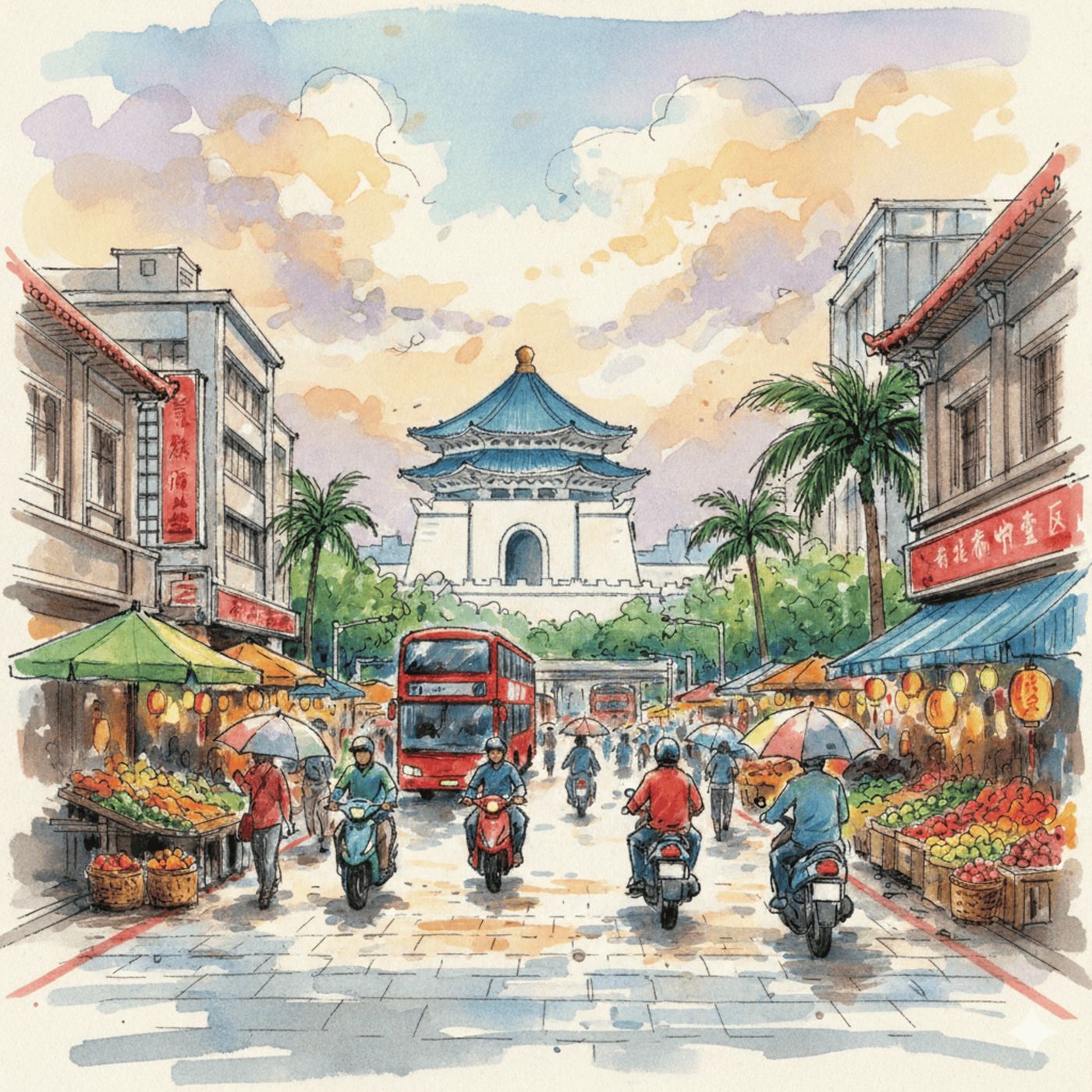 (SPA) distrito de Zhongzheng en Taipéi como un espacio geográfico donde convergen el poder político episode artwork