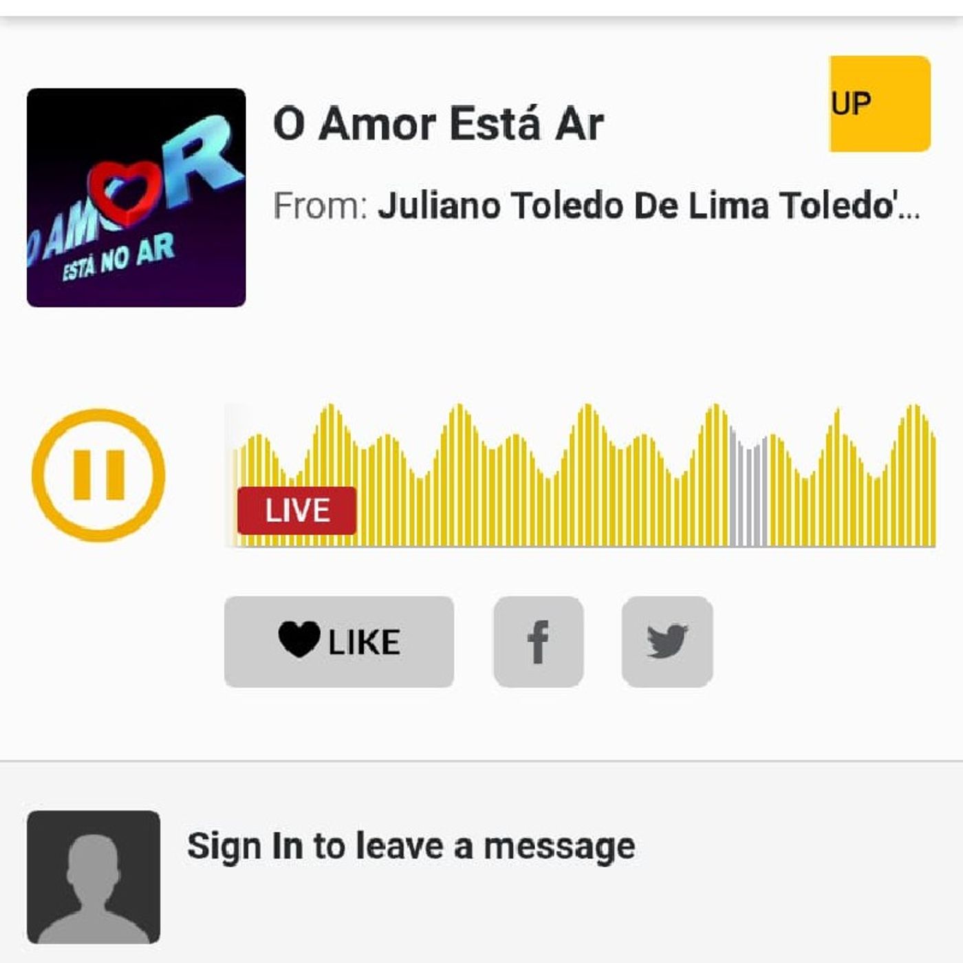 Juliano Toledo De Lima Toledo\'s show