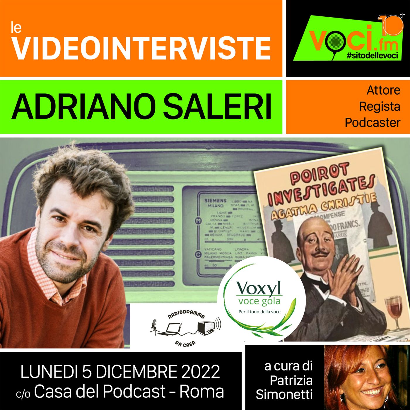ADRIANO SALERI (anteprima RADIODRAMMA DA CASA) su VOCI.fm - clicca play e ascolta l'intervista episode artwork