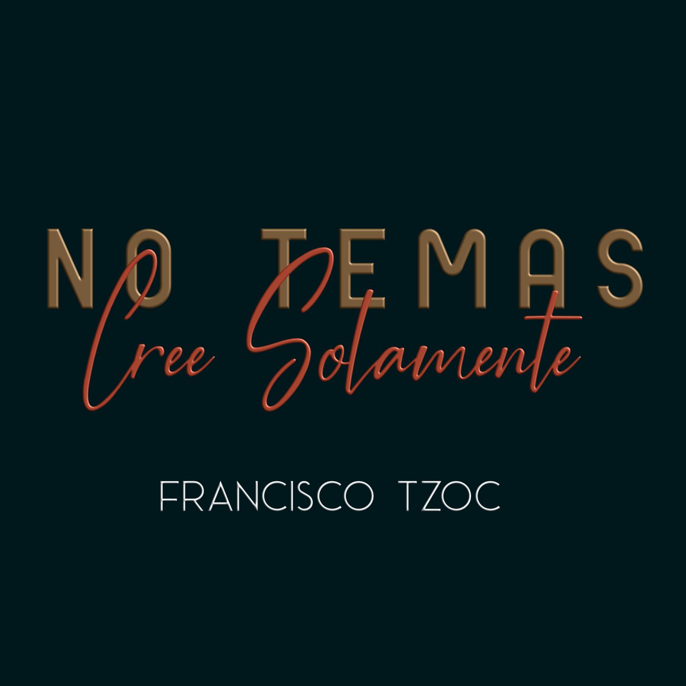 Francisco Tzoc - No temas, Cree solamente