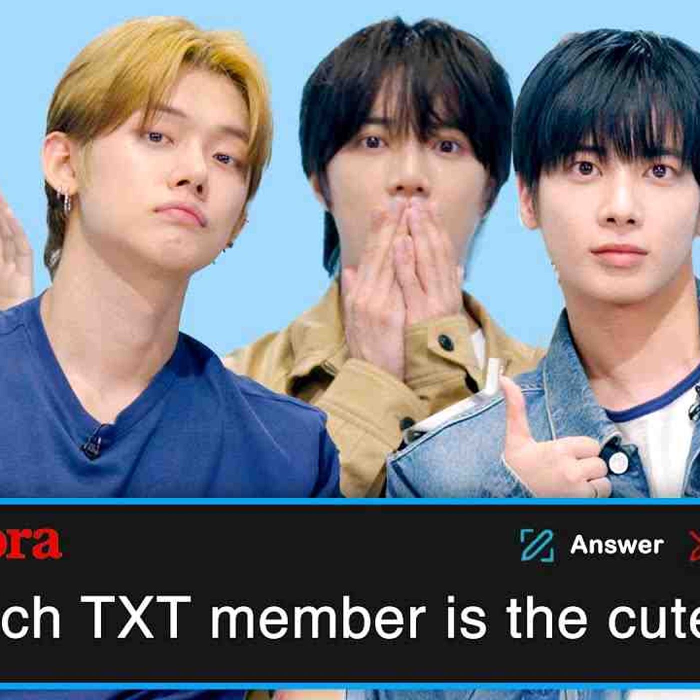 TXT Reply To Fans Online _ Actually Us episode artwork