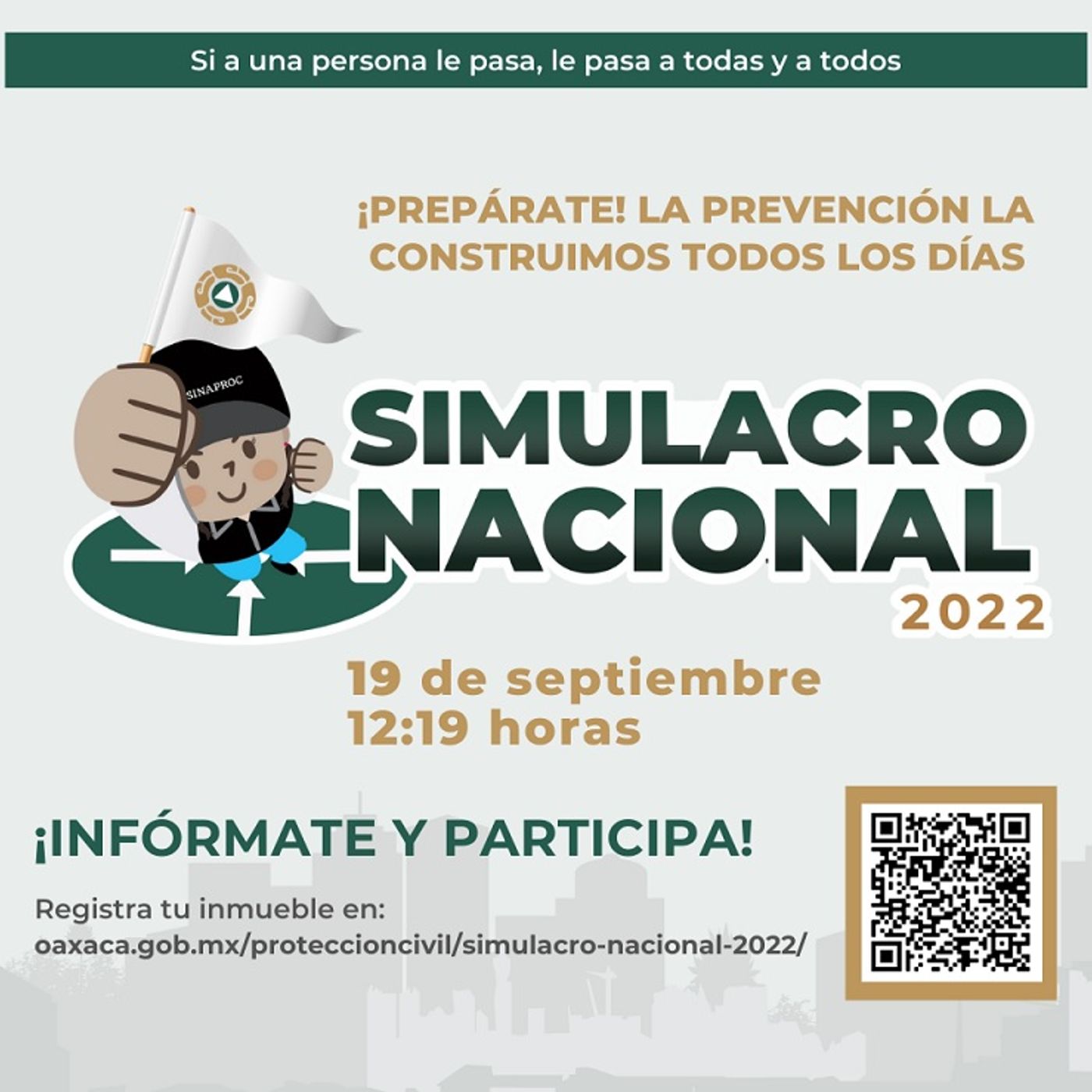 Simulacro de Sismo hoy, incluirá transporte público Simulacro de Sismo hoy, incluirá transporte público