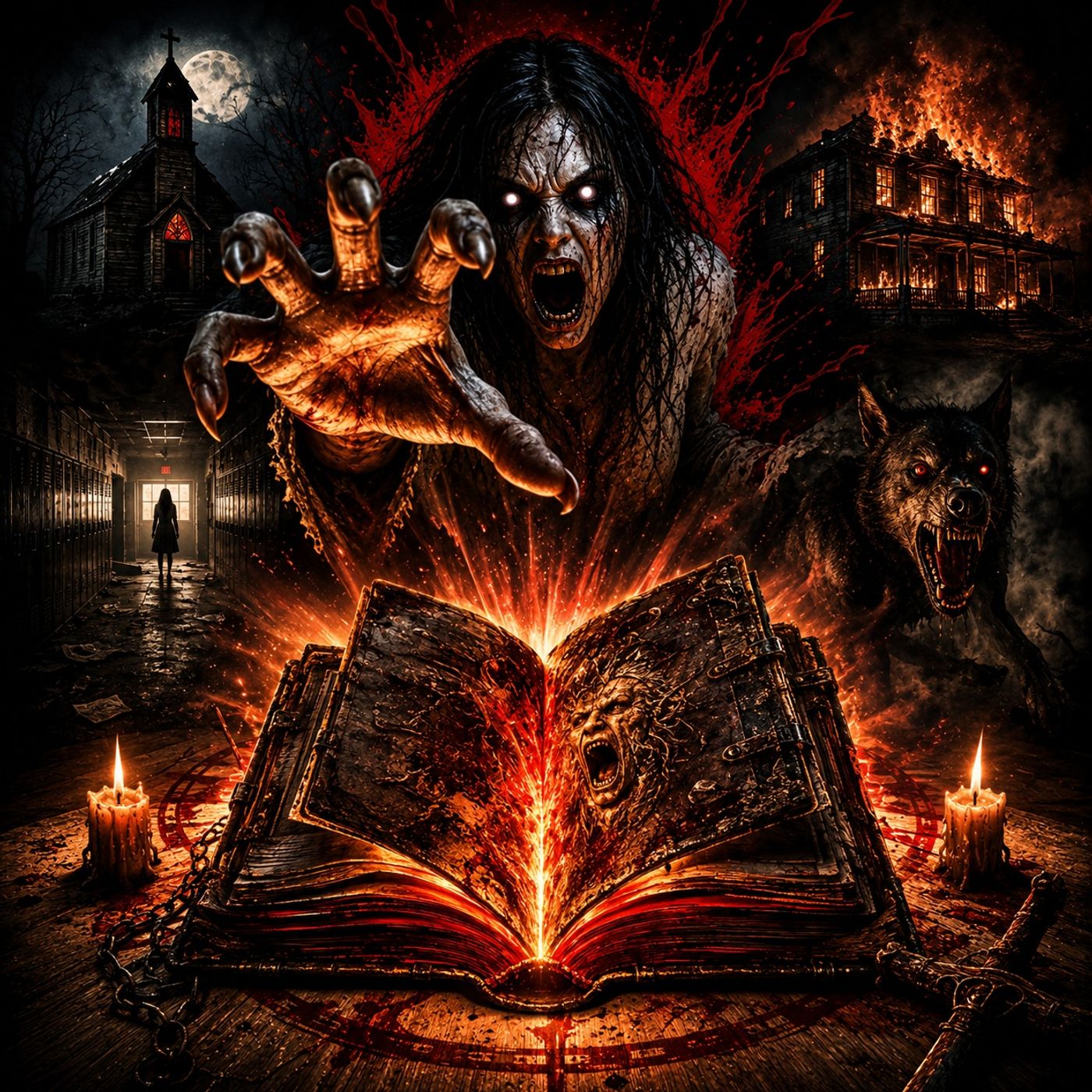 Evil Dead Burn Weekend: Demonic Possession, Cursed Books & Hellhound Horror