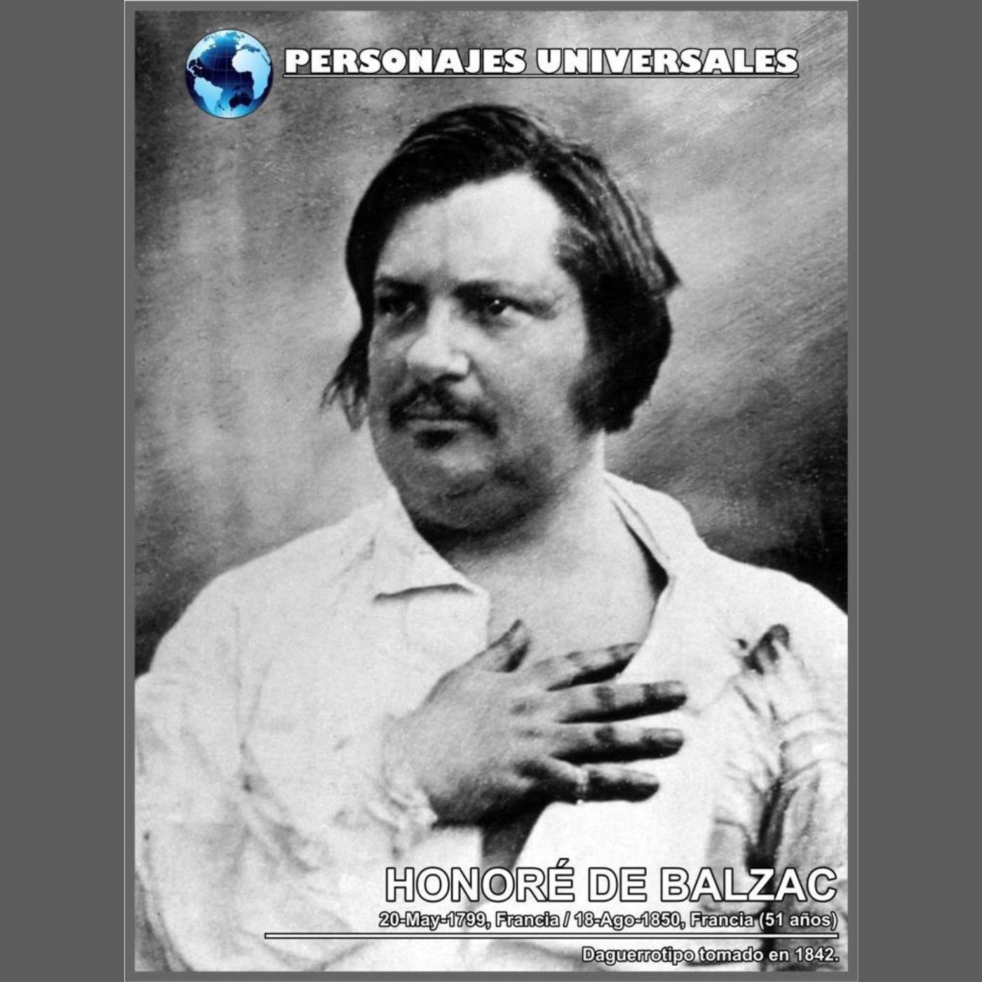 Honore de Balzac Biografia 70 de Personajes Universales por Carlos Laya episode artwork