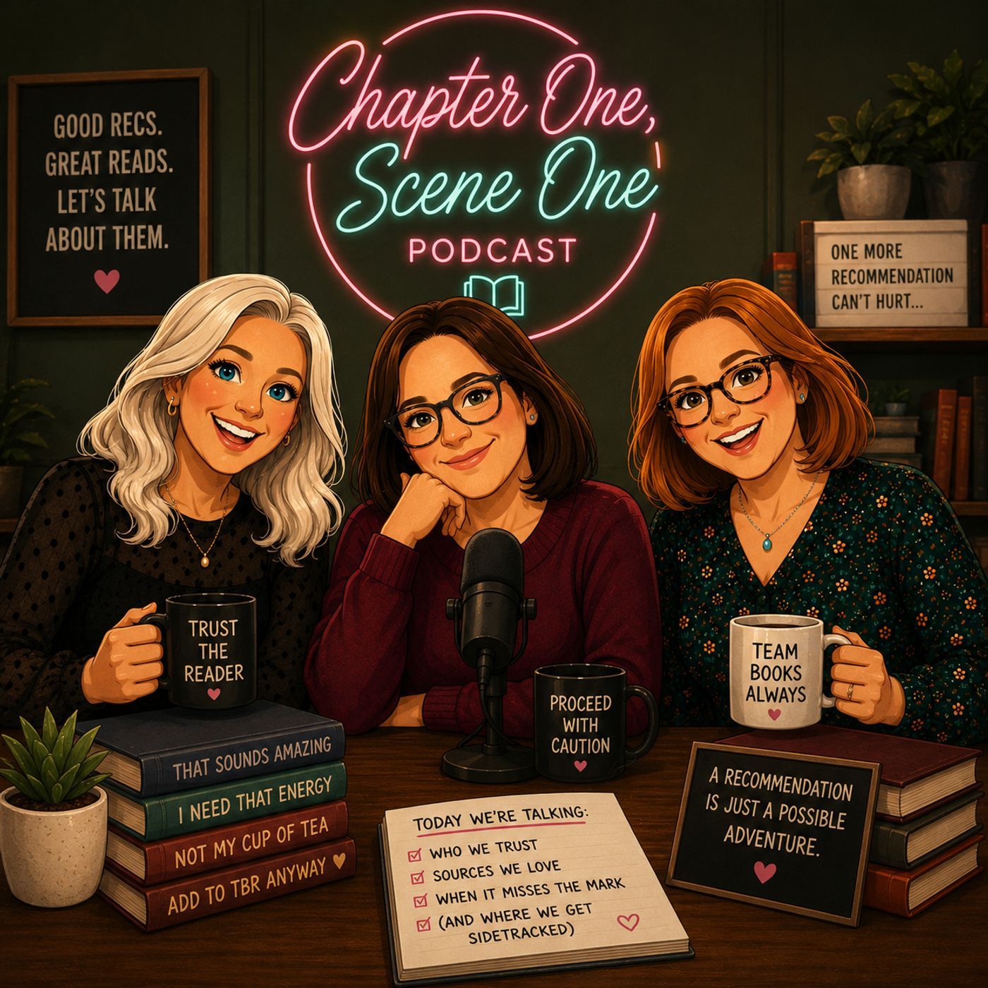 Mini Episode - Reader Habits:  The One About Book Recommendations episode artwork
