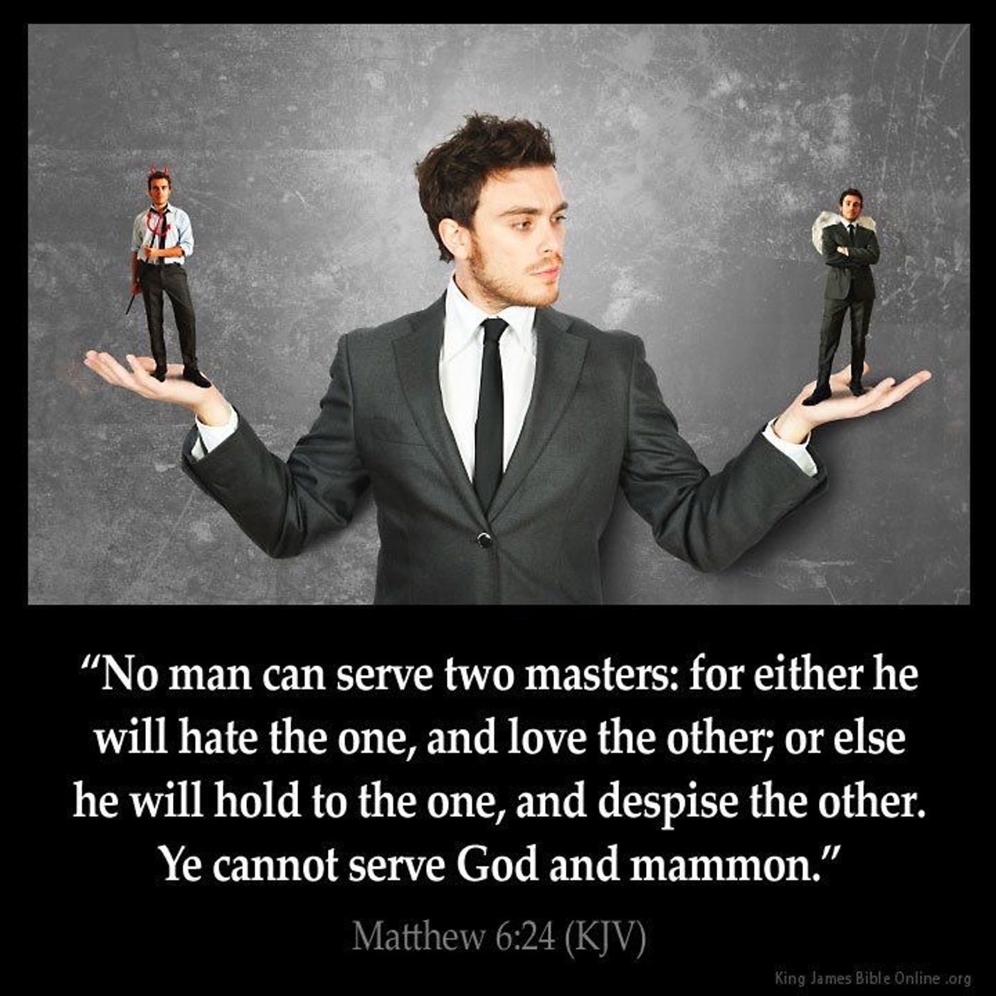 You cannot serve two Masters episode artwork