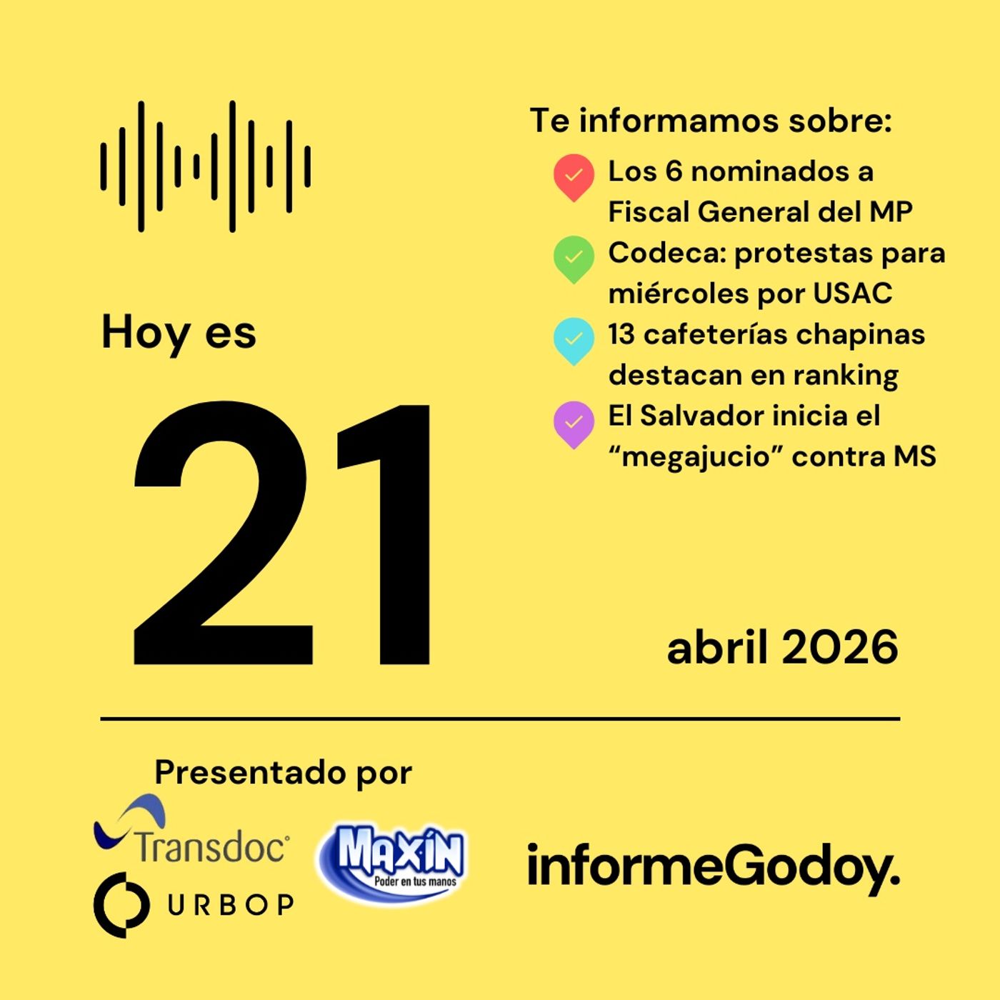 21 de abril 2026 episode artwork