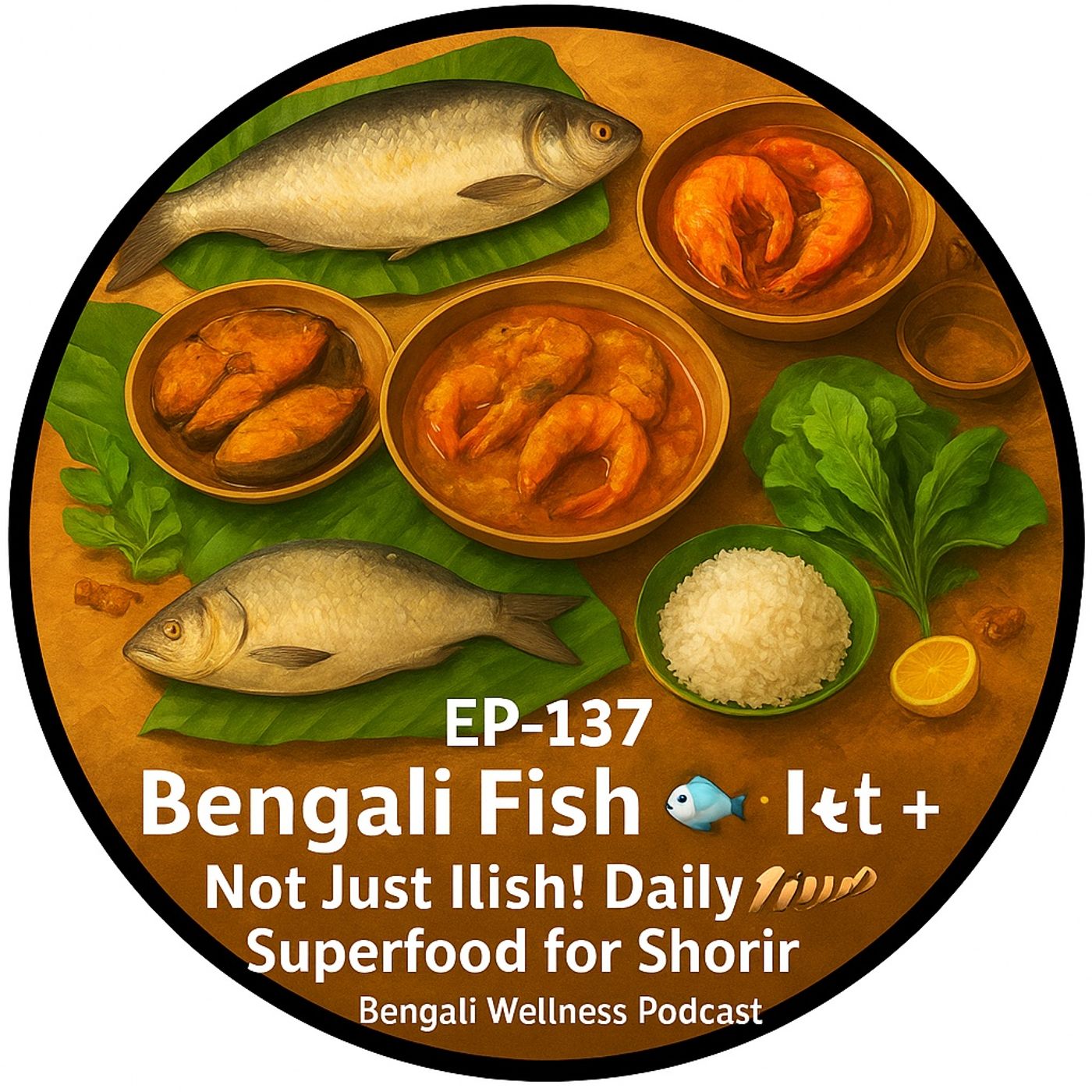 🎙 EP-137 | Bengali Fish 🐟: Not Just Ilish! Daily Superfood for Shorir 🌿 | Bengali Wellness Podcast