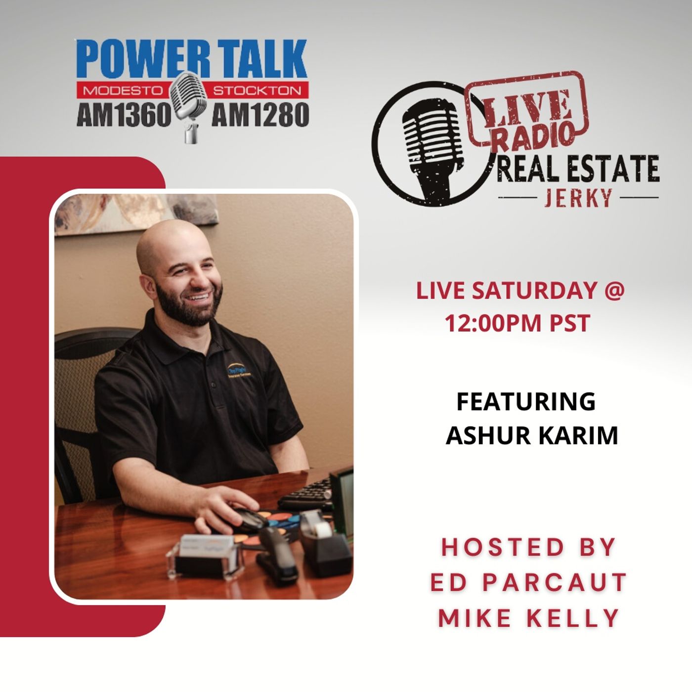 Navigating the Home Insurance Market with Ashur Karim of Topflight Insurance Services - Real Estate Jerky Radio Show