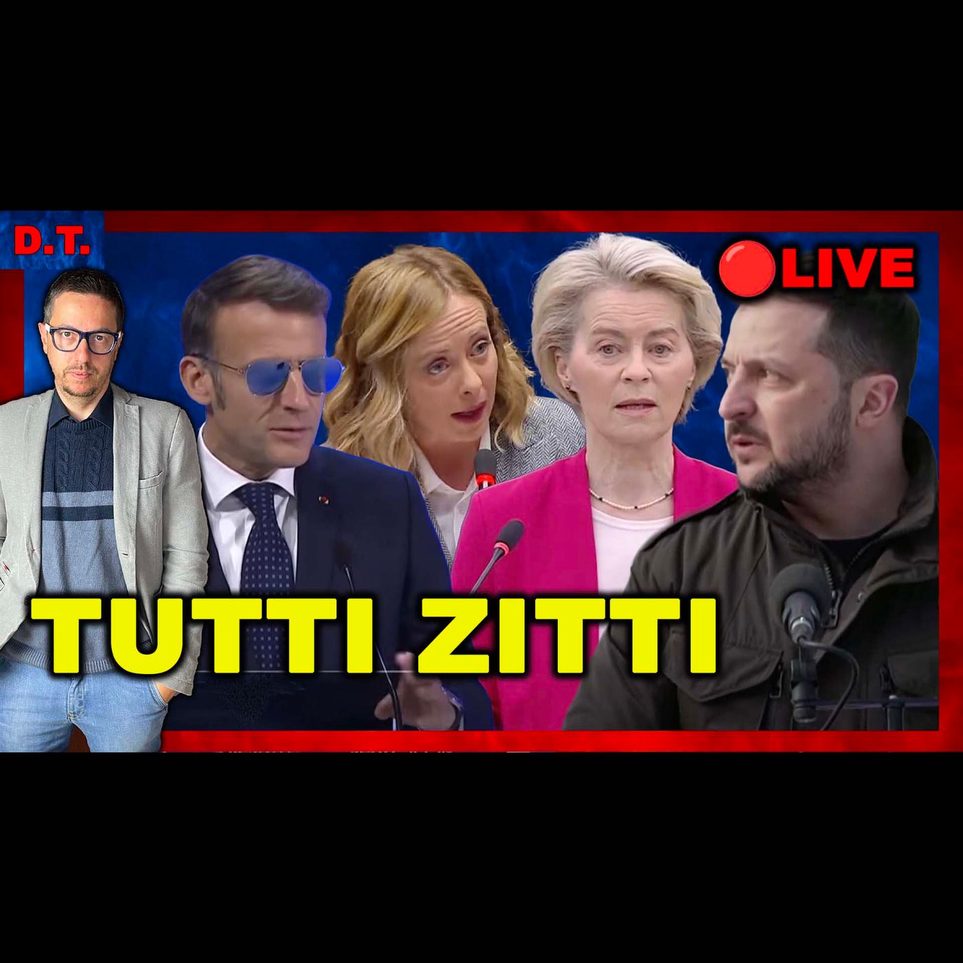 L’EUROPA (NON) RISPONDE A ZELENSKY DOPO GLI INSULTI | Live Ep37🔴