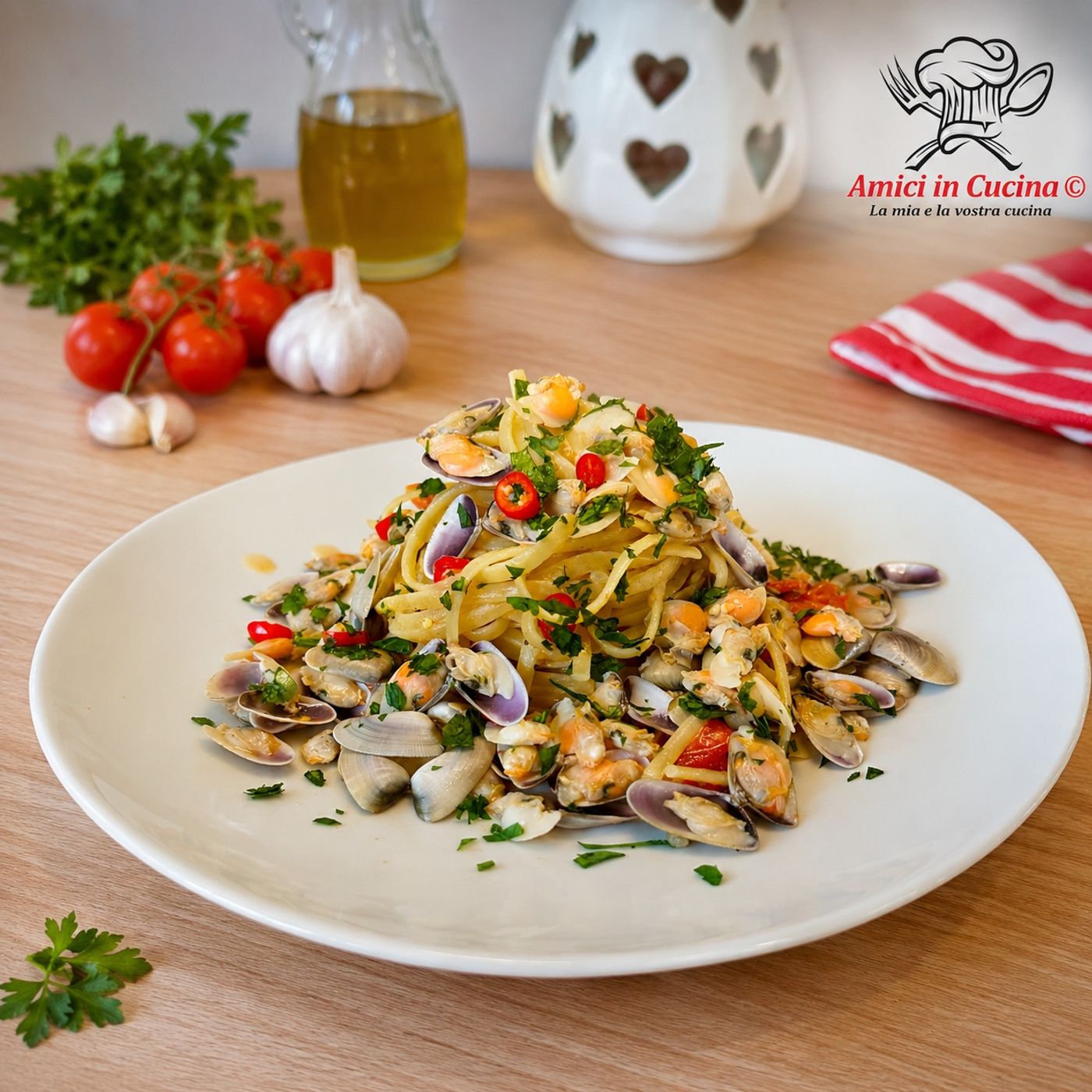 Pasta con Telline e Pomodorini Datterini: Ricetta Facile, Veloce e Profumata di Mare episode artwork