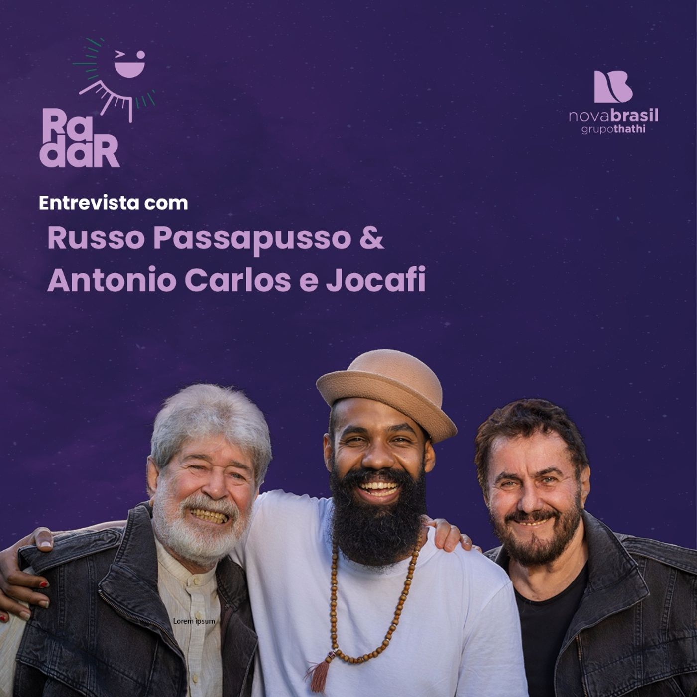 RadarCast com Antônio Carlos & Jocafi e Russo Passapusso episode artwork