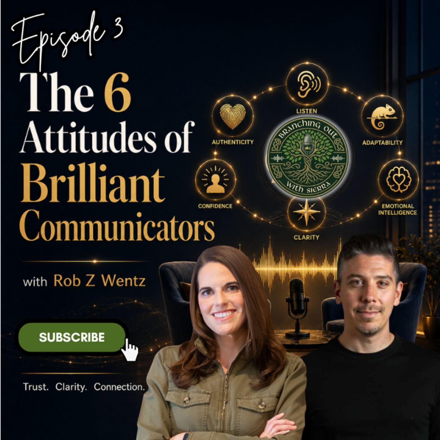 Episode 3: The 6 Attitudes of Brilliant Communicators” with Rob Z Wentz episode artwork
