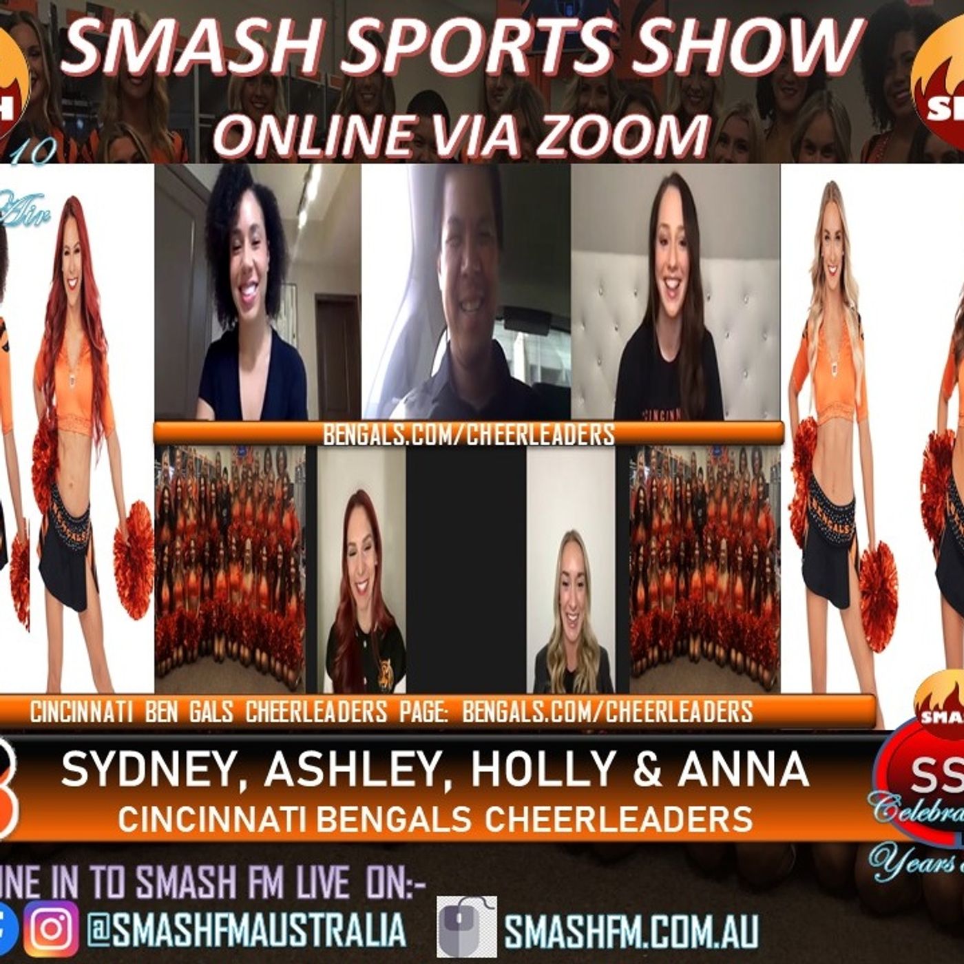 SSS10THYR: Cincinnati BenGals Cheerleaders Interviews 240124