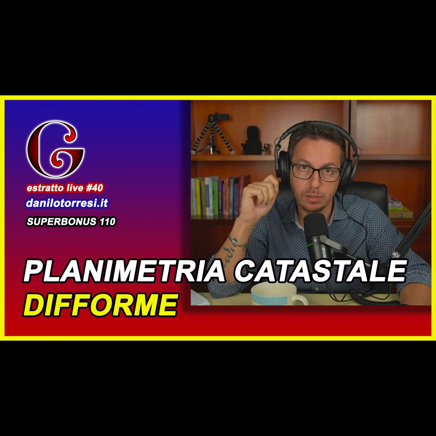 🟡 Voglio fare il Sismabonus ma la planimetria catastale è difforme - estratto live #40 episode artwork
