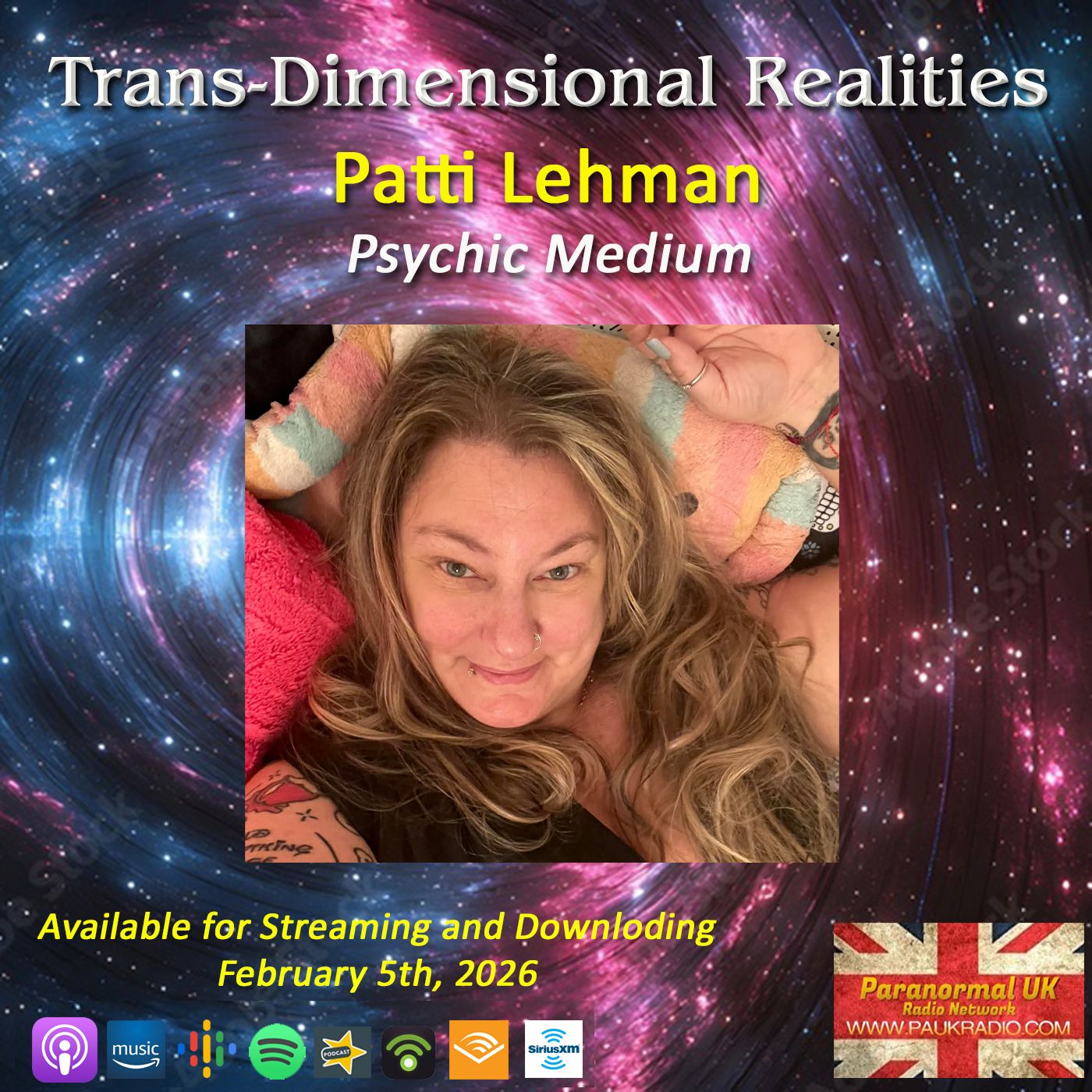 Trans-Dimensional Realities - Episode 5 - Psychic Medium Patti Lehman