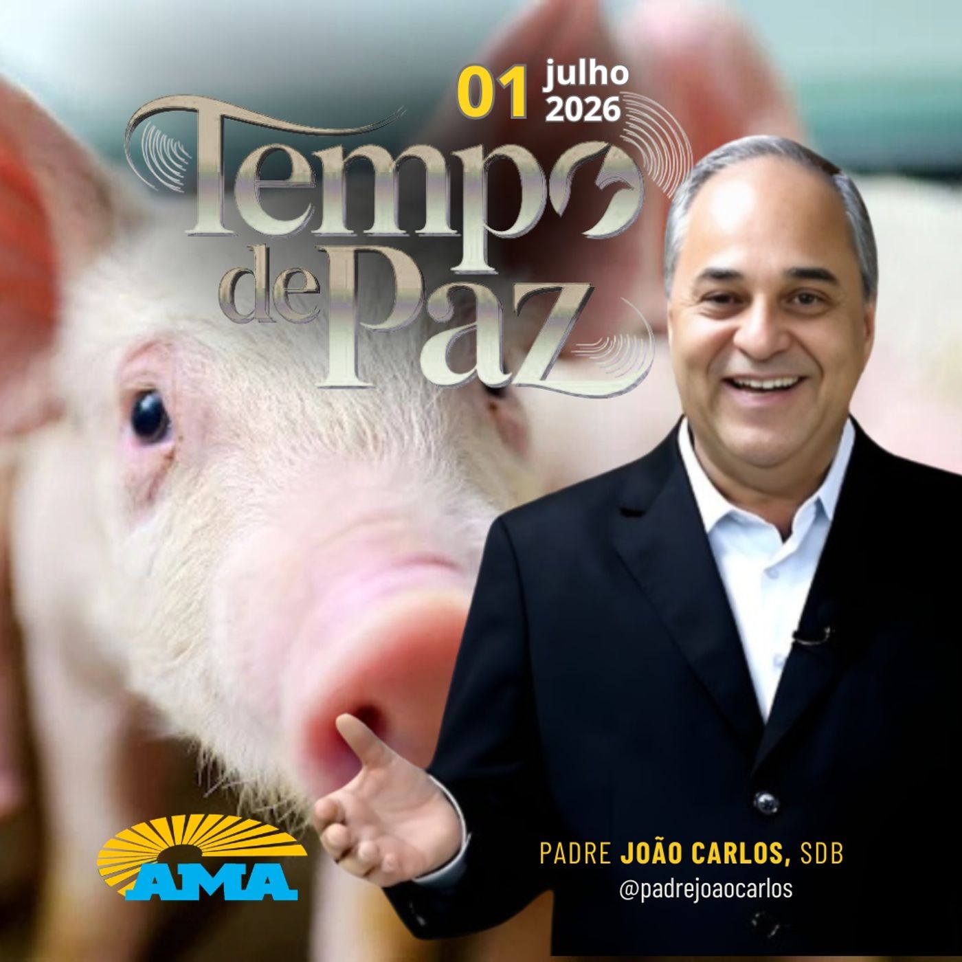 01/07/26 - Programa Padre João Carlos | Tempo de Paz episode artwork
