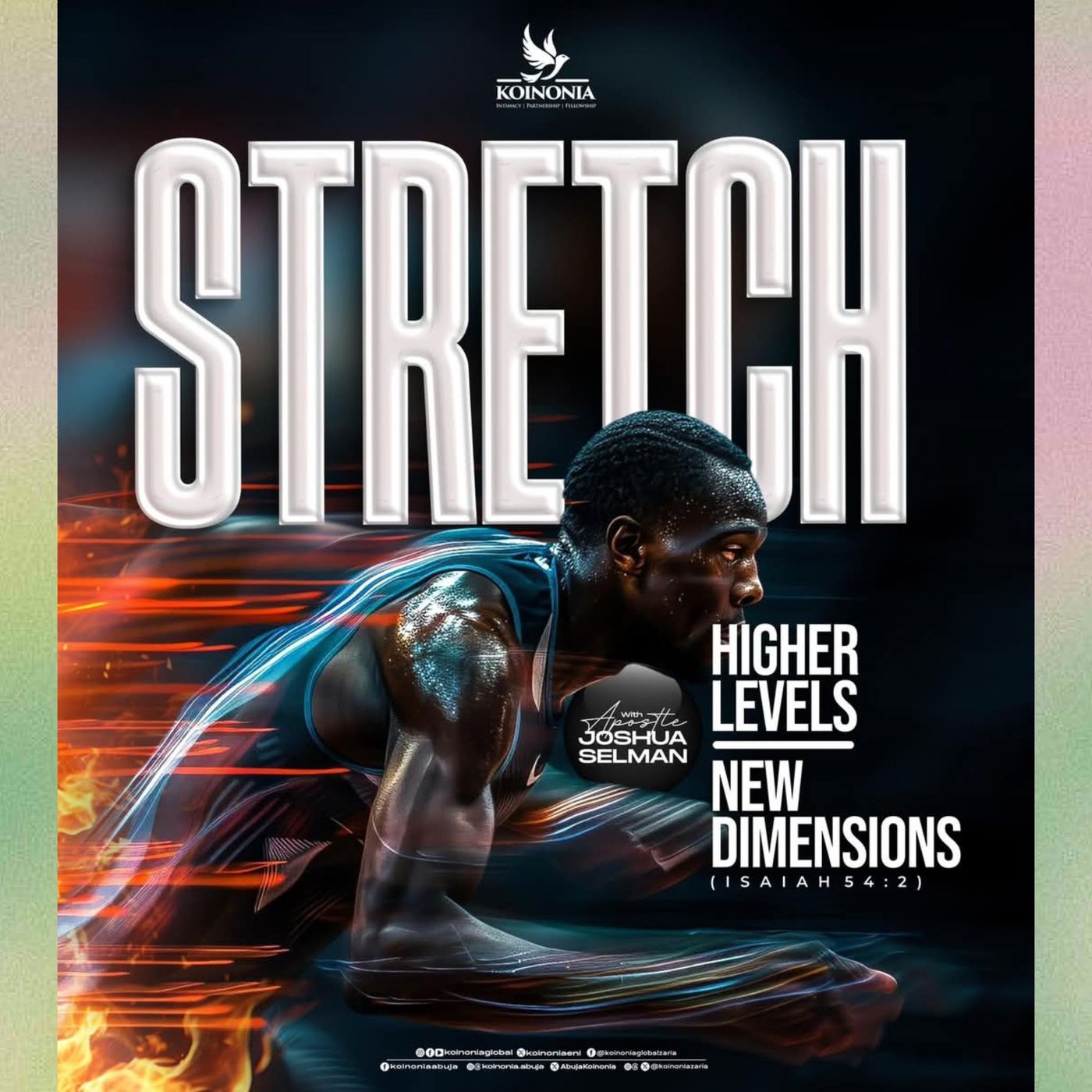 STRETCH HIGHER LEVEL NEW DIMENSIONS WITH APOSTLE JOSHUA SELMAN episode artwork