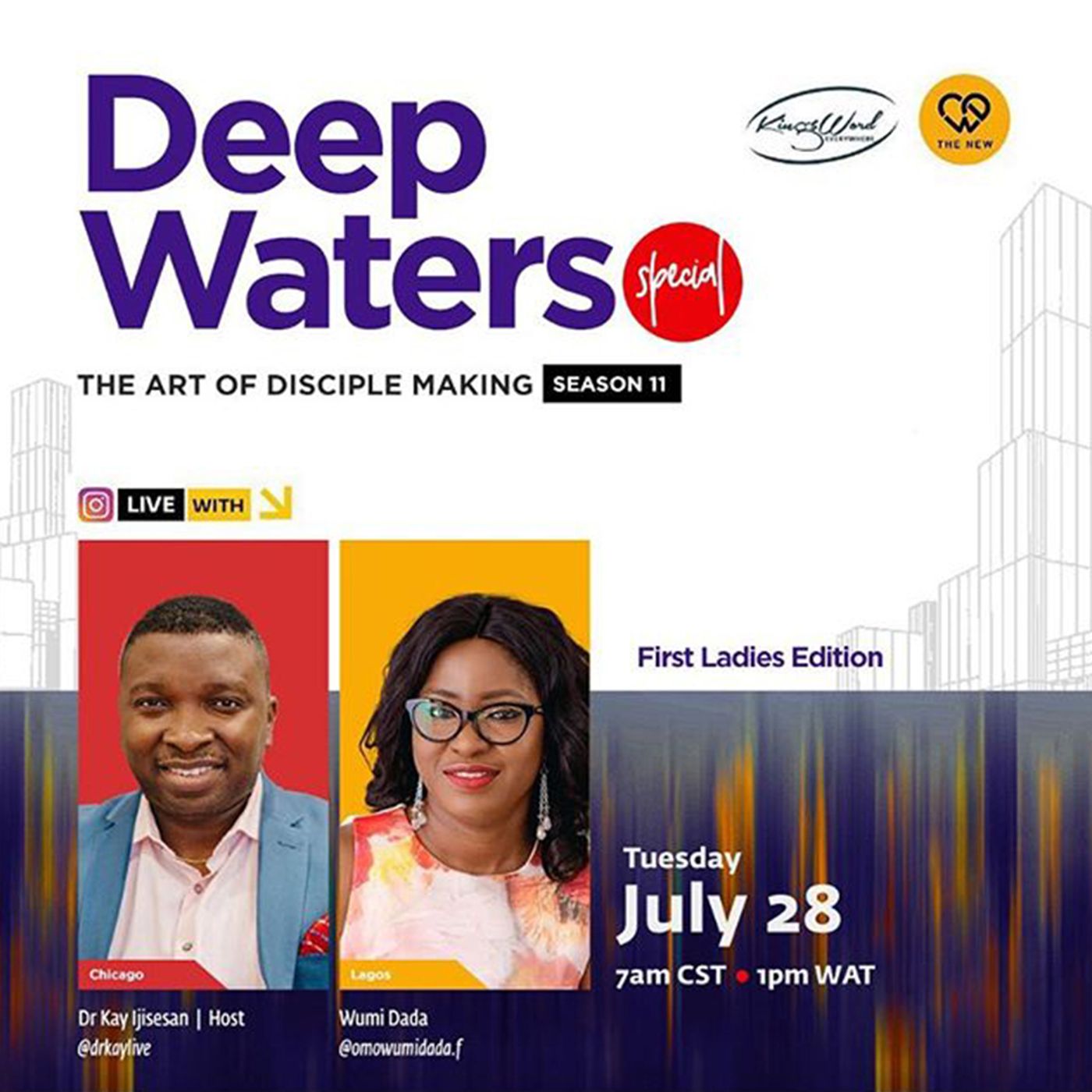 The Art of Disciple Making S11 E2 First Ladies Edition - Dr Kay Ijisesan with Wumi Dada episode artwork